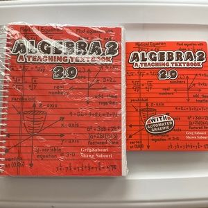 SOLD Algebra 2 Teaching Textbook, and CDs!